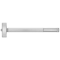 Best Access Solutions 3R02108-4908A-LHRB-630-36 | Door Rim Exit Device, Key Lock/Unlock Lever/Knob, Left Hand Reversible, 36" Length Rail, Satin Stainless Steel