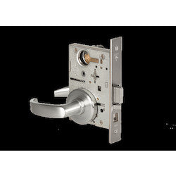 Best Access Solutions 45H-7-A-14-H-626-RHR | Mortise Entry Lock, 7-Pin, A Lever, US26D, Right Hand Reverse, Less Core