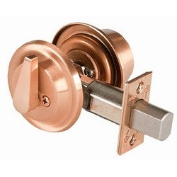 Best Access Solutions 8TD2B 626 | Cylinder Deadbolt Tube Assembly, 1" Bolt Throw, 2-3/8" Backset, 1" Length x 2-1/4" Height Faceplate
