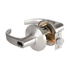 Best Access Solutions 9K-3-7-D-14-C-S3-626 | Cylindrical Lever Lock, Storeroom Function, Curved Return Lever, ANSI Strike, US26D