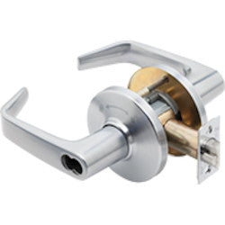 Best Access Solutions 9K-3-0-D-15-D-STK-626-MED | Cylindrical Lock, D Keyway, US26D, for Medeco FSIC