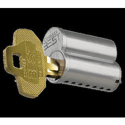 Best Access Solutions 9KW-3-7-DEU-15-C-STK-626-RQE | Electrified Storeroom Lock, 7-Pin, 24VDC, REX, US26D