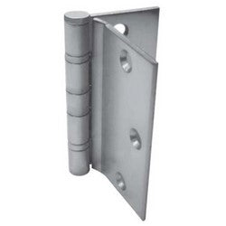 Best Access Solutions FBB173 4.5 US26D | Ball Bearing Hinge, Standard Weight, Half Surface, 5-Knuckle, 4-1/2" Length, 0.134" Thickness, Steel, Satin Chrome