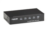 Black Box Network Services AVSP-HDMI1X4 | HDMI Splitter with Audio, 1x4
