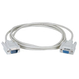 Black Box Network Services BC00232 | RS-232 Serial Cable - Shielded, PVC, Molded, DB9 Male/Female with Thumbscrews
