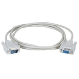 Black Box Network Services BC00232 | RS-232 Serial Cable - Shielded, PVC, Molded, DB9 Male/Female with Thumbscrews