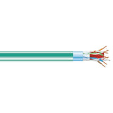 Black Box Network Services C6ABC50S-GN-1000 | CAT6A 650-MHz Solid Ethernet Bulk Cable - Shielded (F/UTP), CMR PVC, Green