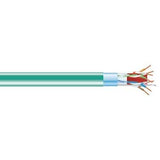 Black Box Network Services C6ABC50S-GN-1000 | CAT6A 650-MHz Solid Ethernet Bulk Cable - Shielded (F/UTP), CMR PVC, Green