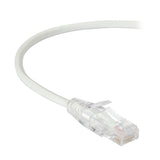 Black Box Network Services C6APC28-WH-10 | CAT6A 500-MHz Snagless Stranded Ethernet Patch Cable, White, 10-ft.