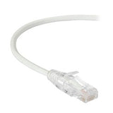 Black Box Network Services C6APC28-WH-10 | CAT6A 500-MHz Snagless Stranded Ethernet Patch Cable, White, 10-ft.