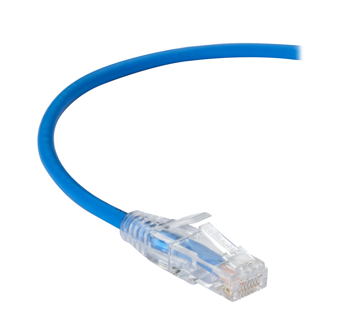 Black Box Network Services C6PC28-BL-03 | CAT6 250-MHz Snagless Stranded Ethernet Patch Cable - Unshielded (UTP), CM PVC (RJ45 M/M), Blue