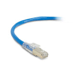 Black Box Network Services C6PC70S-GN-15 | CAT6 250-MHz Locking Snagless Stranded Ethernet Patch Cable - Shielded (S/FTP), CM PVC (RJ45 M/M), Green