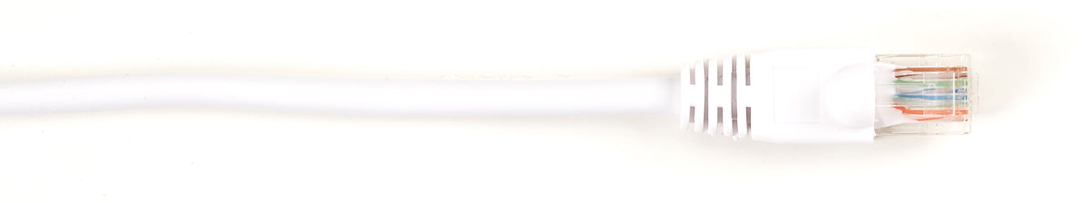 Black Box Network Services CAT5EPC-004-WH | CAT5e UTP Patch Cable, Molded Snagless, RJ45, White, 4-ft