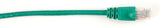 Black Box Network Services CAT6PC-005-GN | CAT6 250-MHz Molded Snagless UTP Ethernet Patch Cable, PVC, RJ45 M/M, Green, 5-ft.