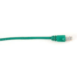 Black Box Network Services CAT6PC-005-GN | CAT6 250-MHz Molded Snagless UTP Ethernet Patch Cable, PVC, RJ45 M/M, Green, 5-ft.