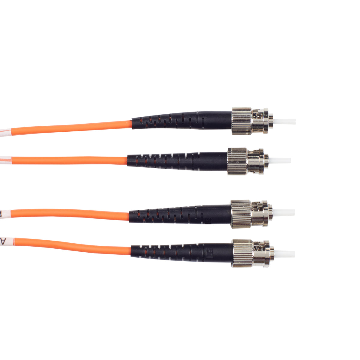 Black Box Network Services EFN110-001M-STST | OM1 Fiber Patch Cable - ST to ST, Orange