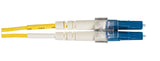 Black Box Network Services EFN310-005M-LCLC | OS2 9/125 Single-mode Fiber Optic Patch Cable - OFNR PVC, LC to LC, Yellow, 5-m