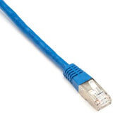 Black Box Network Services EVNSL0272BL-0003 | CAT6 250-MHz Molded SlimLine Patch Cable - Shielded, Blue, 3-ft.