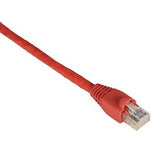 Black Box Network Services EVNSL643-0002 | CAT6 550-MHz Snagless Stranded Ethernet Patch Cable - Unshielded, Red, 2-ft.