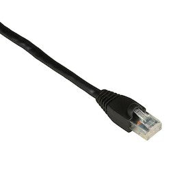 Black Box Network Services EVNSL647-0005 | CAT6 550-MHz Snagless Stranded Ethernet Patch Cable - Unshielded, Black, 5-ft.