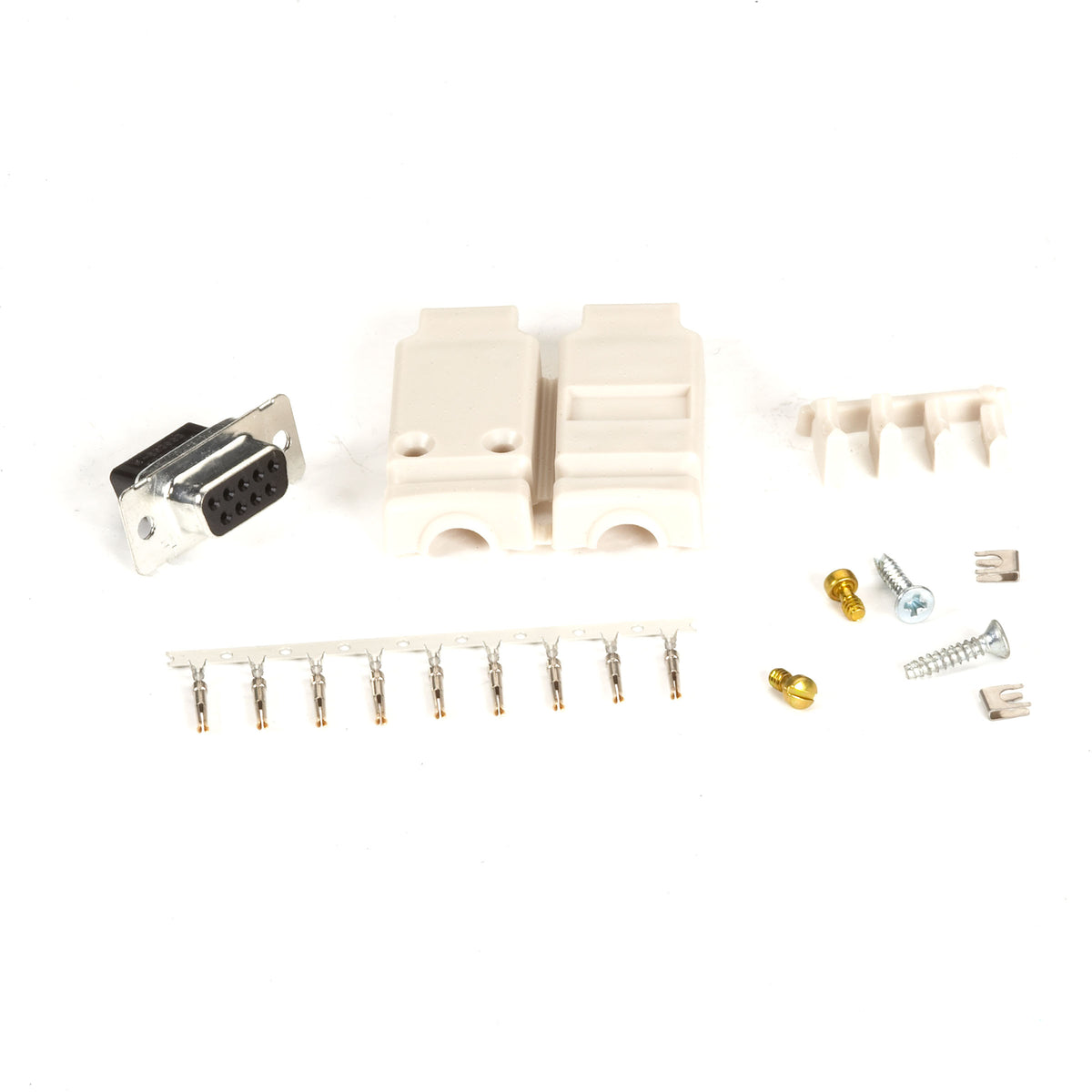 Black Box Network Services FA049 | DB9 Female Connector Assembly Kit