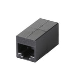 Black Box Network Services FM609 | CAT6 Coupler - Unshielded, Straight-Pin, Black