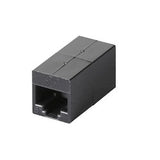 Black Box Network Services FM609 | CAT6 Coupler - Unshielded, Straight-Pin, Black