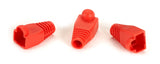 Black Box Network Services FMT720 | Snagless Cable Boot - Red, 50-Pack