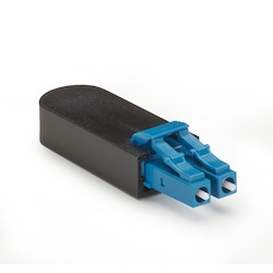 Black Box Network Services FOLB50S1-LC | Fiber Optic Loopback - OS1, LC, Blue