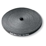 Black Box Network Services FT9550A | Hook and Loop Cable Wrap, Black, 75-ft. Roll