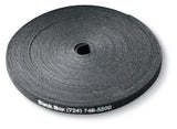 Black Box Network Services FT9550A | Hook and Loop Cable Wrap, Black, 75-ft. Roll