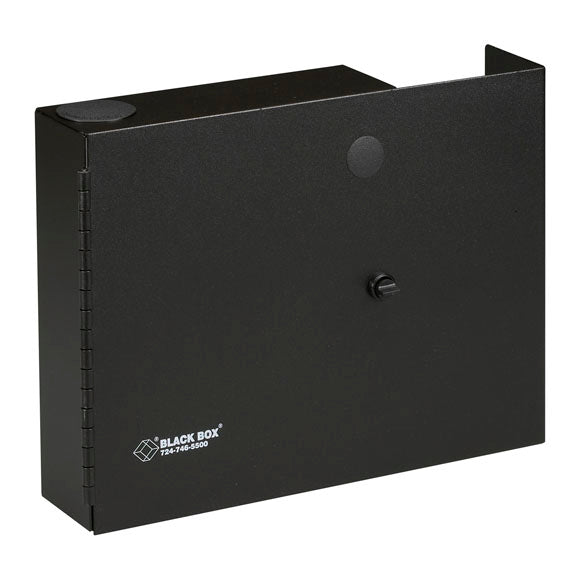 Black Box Network Services JPM400A-R2 | Wallmount Fiber Enclosure Non-Locking - 2-Slot