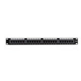 Black Box Network Services JPM5E24A | CAT5e Patch Panel, Punchdown - 1U, Unshielded, 24-Port