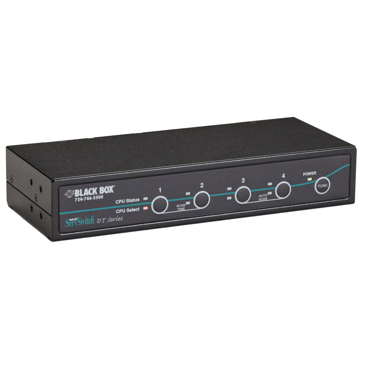 Black Box Network Services KV9614A | Desktop KVM Switch - DVI-D with Emulated USB Keyboard/Mouse, 4-Port