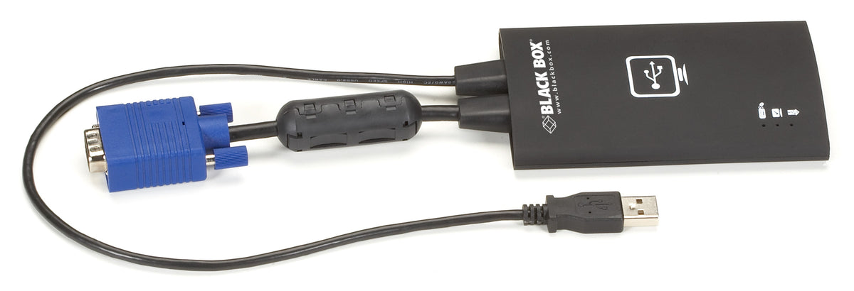 Black Box Network Services KVT100A | USB Laptop Console Crash Cart Adapter