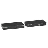Black Box Network Services KVXLCHF-100 | KVM Extender over Fiber - 4K, Single-Head, HDMI, USB 2.0, Serial, Audio, Local Video