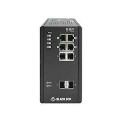 Black Box Network Services LIE1082A | Managed PoE+ Switch - (8) RJ45, (2) SFP