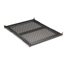Black Box Network Services RM399-R2 | 1U IT Rackmount Vented Shelf, Fixed, 19", 22.25"D, 4-Point, 200-lb.