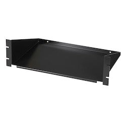 Black Box Network Services RMTS01 | 19" IT Rackmount Solid Shelf, 3U, 12"D, Fixed, 2-Point Mount
