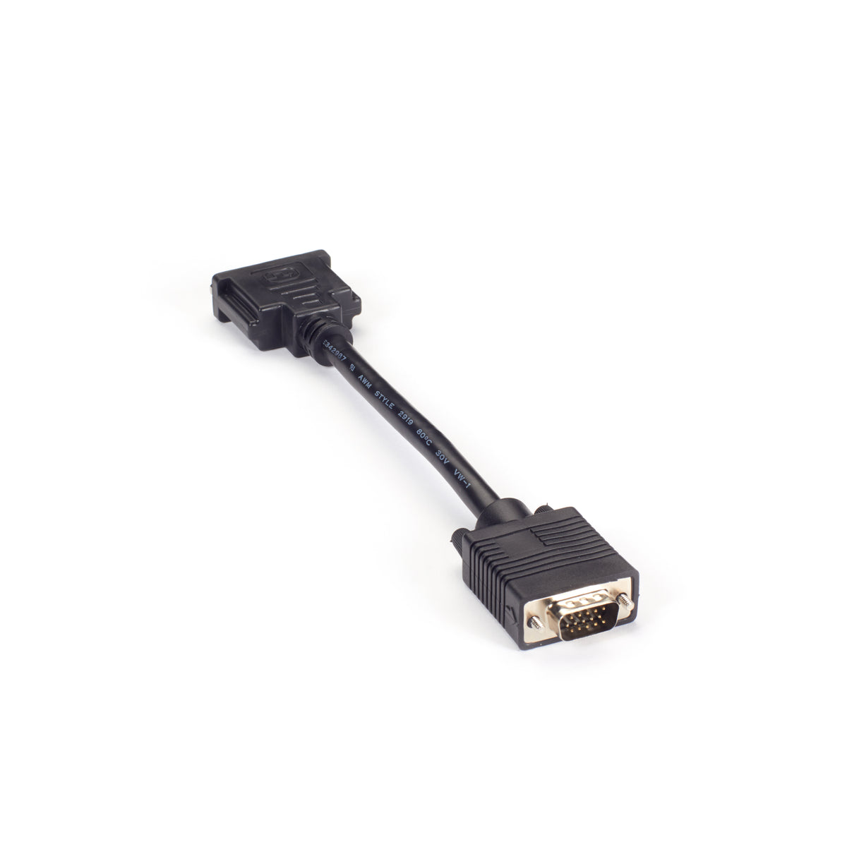Black Box Network Services VA-VGA-DVII | VGA to DVI-I Video Adapter Dongle, Male/Female