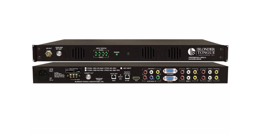 Blonder Tongue HDEHVCPRO | Blonder Tongue HDE-HVC-PRO Professional Series MPEG-2 HD/SD Encoder