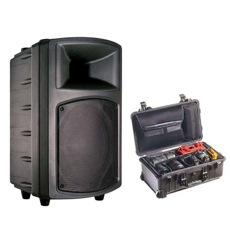 Bogen 1-HH-P-CASE | 1-HH Handheld Powered Speaker Includes Pelican Case