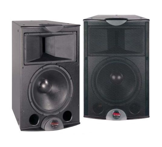 Bogen 106-0850 | AFI-8B Wide Angle Contractor Series Bi-amped Loudspeaker System, Black