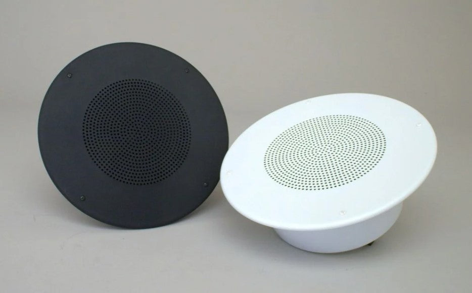 Bogen LBC8T72-HK-UP-B | 8" Twin Cone Open-Ceiling Speaker Systems, Black