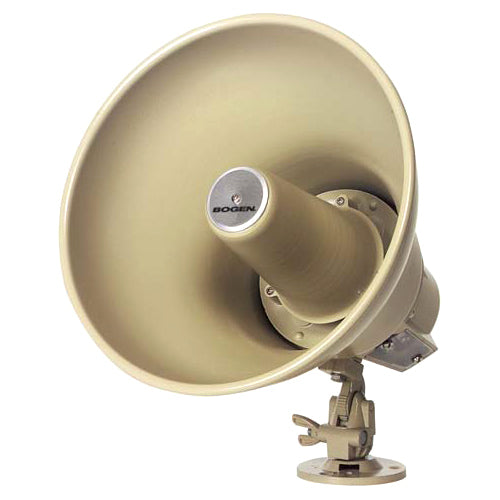 Bogen Communications SPT15A | 15W Reentrant Horn Loudspeaker for 25V & 70V Amplifiers, Mocha