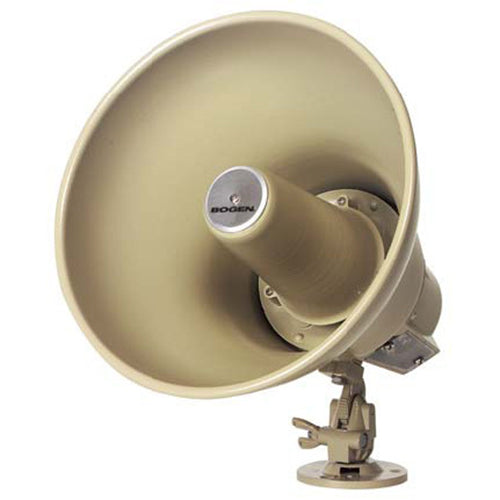 Bogen Communications SPT30A | 30W Reentrant Horn Loudspeaker for 25V & 70V Amplifiers, Mocha