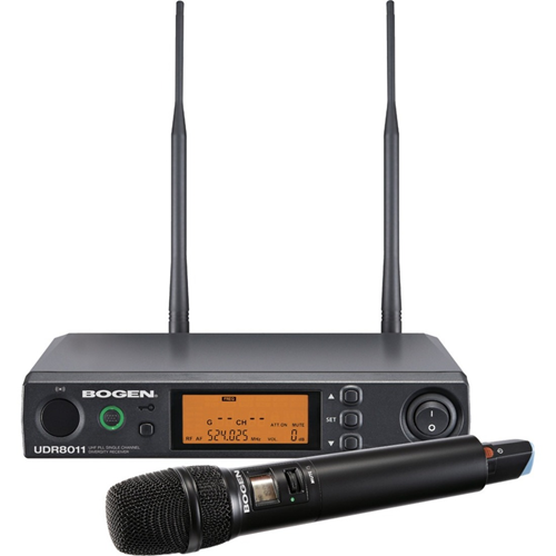 Bogen Communications UHF8011HH | Wireless Handheld Microphone System