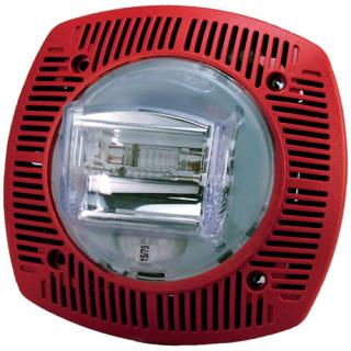 Bosch G-SSPK24-15/75WLPR | Wall Speaker/strobe 15/75cd 24V, Red