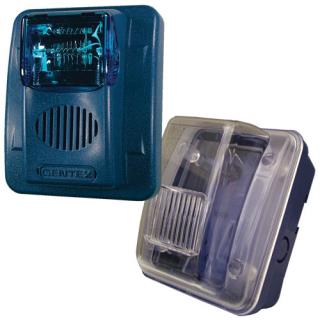 Bosch WGECB24-75PWB | Wall Sounder/strobe, outdoor, 24V, Blue