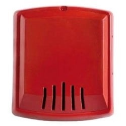Bosch Security Systems W-HNR | Wall Horn, 2-Wire, 12/24V, Red